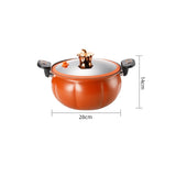 Micro Pressure Cooker Pumpkin Non Stick Multifunctional Soup Pot Gas Stove Universal Kitchen Tool V1294-YM0703-3118230059411