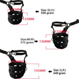 Durable Ventilated Grazing Muzzle with Attached Breakaway Halter - Lightweight Horse Muzzle, V1192-AZ-W-2873