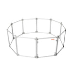 Pawz Pet Playpen Transparent Acrylic Clear Folding Dog Fence Kennel 10 Panel PT1229-10PC