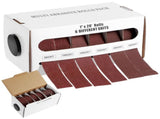 Emery Cloth Roll 20ft Aluminum Oxide Abrasive Sandpaper Roll Assortment Kit Reusable Woodworking V1369-AZ3-W-12602