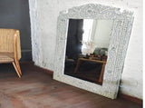 MOTHER OF PEARL SERENE REFLECTION WALL MIRROR V742-VM2