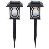 2Set LED Lawn Light Waterproof Unique Solar Lamp Garden Patio Yard Pathway Decoration V1294-YM0901-3111210083411