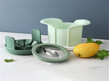 Apple Slicer, Heavy Duty Apple Corer and Slicer Comfort Handles, 8-Slice Large Apple Slicer, V1189-LWWAL-20260401-07128