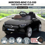 Kahuna Mercedes Benz CLS 350 Kids Electric Ride On Car with Remote Control - Black CAR-CLS-350-BK