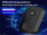 Wireless Video Doorbell Camera, 2.4GHz WiFi, Black V1263-JX-5056
