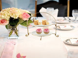 Elegant Double Layer Cake Stand for Weddings, Parties, and Special Celebrations V1370-AZ4-20092