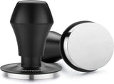 Coffee Tamper V4.1 with Click Sound Feedback, Spring Loaded Flat Base Tamper, Anodized Aluminum V1237-ZY00B0DQRCHC7S