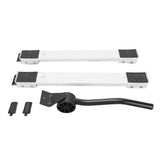 Appliance Rollers Adjustable 17.7 to 27.5 Inch 660lbs Capacity Low Noise Mobile Washer Dryer Moving V1294-YM0901-3114250052012
