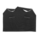 Black Hair Uniform Comfortable Breathable Apron V1192-AZ-W-22584