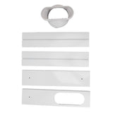Portable AC Window Vent Kit Air Conditioner Window Kit Adjustable PVC Window Seal Kit Panels for V1294-YM0706-3113230203311
