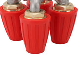 4 in 1 Turbo Nozzle Pressure Washer Quadruple Turbo Nozzle Tip Rotating Turbo Nozzle with 1/4in V1294-YM0901-3111250015511