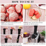 Home Ice Maker - Soft Serve & Frozen Dessert Machine for Healthy Sorbet, Sherbet, Fruit Ice V1107-760-11660