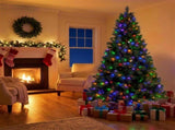 Christabelle 2.3m 7.5ft Grand Sierra Christmas Tree Pre Lit Multi Function LED Memory Wire Arti 112_WFLGS75