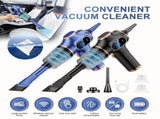Mini Handheld Cleaner Rechargeable with with LCD Display,MultiNozzles and Charging Cable,Car V1192-AZ-W-33371