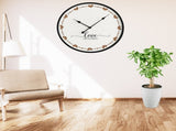 Love Grows Here Wall Clock 60cm V637-92105CLK