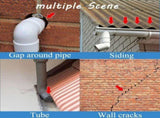 Steel Wool Roll, Rodent Proof Gap Blocker Scrubber, 4PC Long Wire Wool for Home Garage, Seal Pipes V1366-AZ2-W-16794