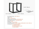 12U Wall Mount Server Rack, 68.04 kg Max Load Capacity, Open Frame Network Rack with 180 Degrees V952-BGSJJ12U18YC9I110001V0