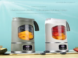 2-piece White and Green 7.4V Portable Blender Smoothie Maker 450ml Wireless Rechargeable Juicer Cup V888-ELOSUNG50321