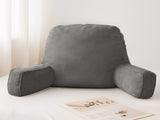 Giselle Reading Pillow Back Rest Lumbar Support Cushion Grey PILLOW-BACK-GY