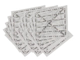 500 Sheets Sandwich Wrapping Paper Grease Proof Non Stick Food Basket Liner for Frying Baking Foods V1294-YM0901-3118250040613
