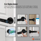 Tooleroo Digital Smart Door Lock Handle - 5in1 Keypad Home Entry Security System V238-SUPDZ-41175156031568