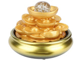 LED Water Fountain Innovative Resin Waterfall Ornament Art Crafts for Home Office Landscape V1294-YM0901-3111200232213