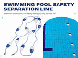 16ft Pool Rope Floats to Divide Pool - Pool Safety Rope with Floats - Pool Divider Rope for Shallow V1366-AZ2-W-14485