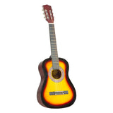 Karrera 34in Acoustic Childrens Wooden Guitar - Sunburst NC-34-SB