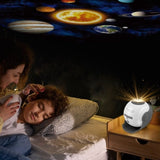 Solar System Star Light Projector STEM Toy - Space Planet Moon Galaxy Night Lights V274-TOY-KN-ASOLAP