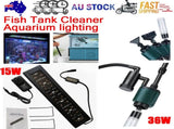 36W aquarium sand washer with plug adapter & 15W 66LED RGBW aluminum shell bracket light 40CM/28-key V201-BCJHDHLYG218