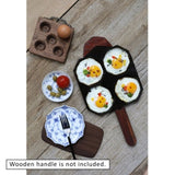 Cast-Iron Traditional Egg Pan Pre-seasoned Non-Stick 23cm V274-HA-MM-EGG4-BK