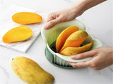 Apple Slicer, Heavy Duty Apple Corer and Slicer Comfort Handles, 8-Slice Large Apple Slicer, V1189-LWWAL-20260401-07126