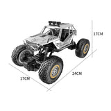 Large Alloy Off-Road Rc Car For Kids - Silver PRL-6014591060DBT