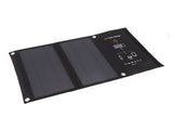 15W Monocrystalline Solar Panel Charger Dual USB Foldable Solar Charging Pack Outdoor Phone Power V1294-YM0718-3114220080111