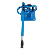 YP-9 Manual Bender, Soild Round Square Bar Metal Bender with 7 Dies, Metal Rod Bar Bender V952-SDWGJ1-3INCH00001V0