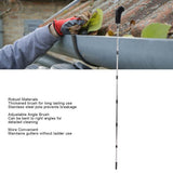 Rain Gutter Cleaning Tool Rain Gutter Cleaning Tool, Adjustable Gutter Cleaning Tool From Ground V1366-AZ2-W-19149