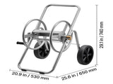 Water Hose Reel Cart, 6096/9144 cm High-Pressure Garden Hose Cart, Hoses Reel Carts with Two Wheels, V952-SGJPC2JLTG20Y0269001V0
