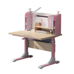 80cm Height Adjustable Children Kids Ergonomic Study Desk Only Pink V255-ABS005PINK