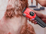 Dog Clipper Low Noise Dog Grooming Kit Rechargeable 3-Speed With LCD Display for Dogs Cats Pets V1263-JX-6106-2