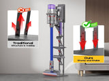 Mershine Vacuum Stand for Dyson V16 G5 V15 V11 V10 V8 V7 V6, Carbon Steel Cordless Vacuum Holder V1181-HI007