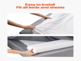 Bed Bumper for Toddlers, 52-inch Inflatable Bed Guard Rail with Safety Flap, 2-Pack Toddler Bedrail V952-CHCQ2GZ52INC2L6C6V0