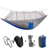 Portable Camping Travel Hammock Hanging Bed with Mosquito Net V1294-YM0727-JY13166-02