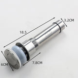 Bathroom Sink DraBathroom Sink Drain Stopper Pop up Drain with Overflow for Vessel Sink Lavatory V1370-AZ4-06699