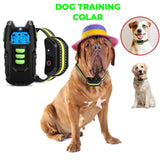 Electric Pet Dog Training Anti Bark Collar Sound Vibrate Auto Rechargeable V201-FDZ2001GR1AU