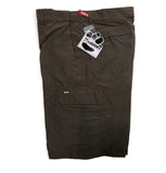 HUSKI Cargo Shorts Mens Cascade Microfibre Flexi Fit Short Army Military 515206 - Clay - 4XL V563-HUSKI-515206-CLY-4XL