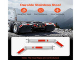 Stainless Steel Angled Spring Loaded Mud Flap Hangers, 2-1/2" Bolt Spacing Mudflap Hangers V952-BKCDNBDJ212ILJ4FL001V0