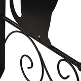 Cat Silhouette Wall Hook Bracket 35cm V637-71621CAT
