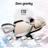 FORTIA Zero Gravity Recline Full-Body Massage Chair, with Back and Foot Rollers, Squeezing Air V219-MSGECHFORA5BR
