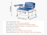 Phlebotomy Chair, Blood Draw Chair with Adjustable Armrests and Flip Arm, 181KG/400LBS Loading Blood V952-CXYCXYZYFSFZW8C5Q001V0