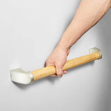 Wooden Grab Bar Wall Mounted Durable Grab Rails for Home Bathroom Withstand V1192-AZ-W-15809
